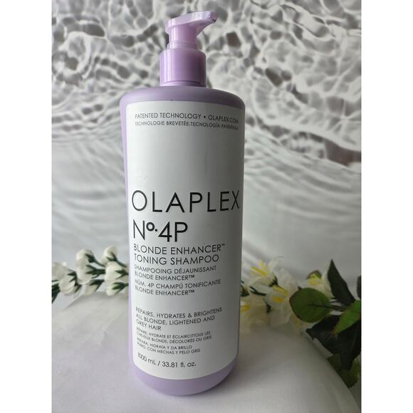 Olaplex No. 4-P Blonde Enhancer Toning Shampoo 1000 Ml/33.8oz - Picture 1 of 3